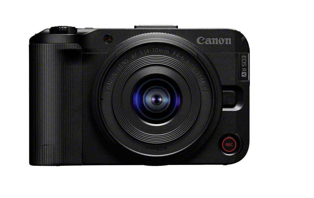 Fotokamera EOS R50V RF-S 14-30mm Kit Schwarz<br>Videoorientierte Systemkamera mit Objektiv