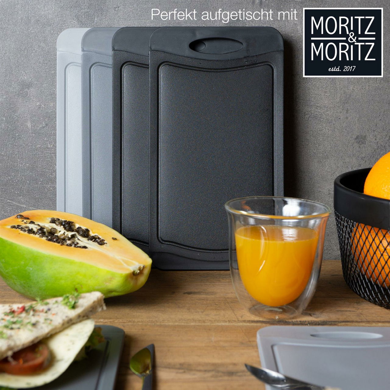 Moritz & Moritz Schneidebrett 6-tlg.