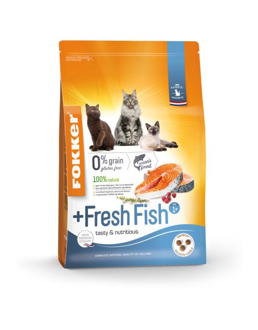 Fokker Cat Fresh Fish Zalm - Kattenvoer