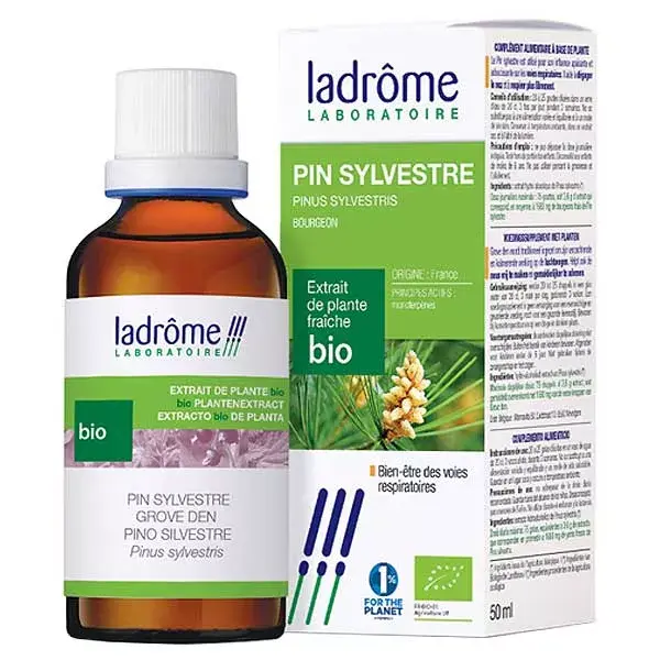 Extrato orgânico de pinheiro silvestre Ladrome 50ml
