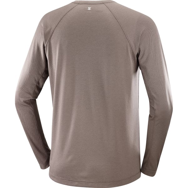T-shirt trail SALOMON SHKOUT CORE LS TEE M IRON