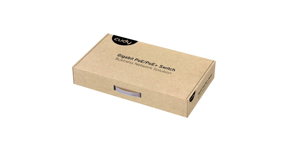 Cudy24-GbE PoE+ Switch with 2 Uplink SFP  (Zwart)