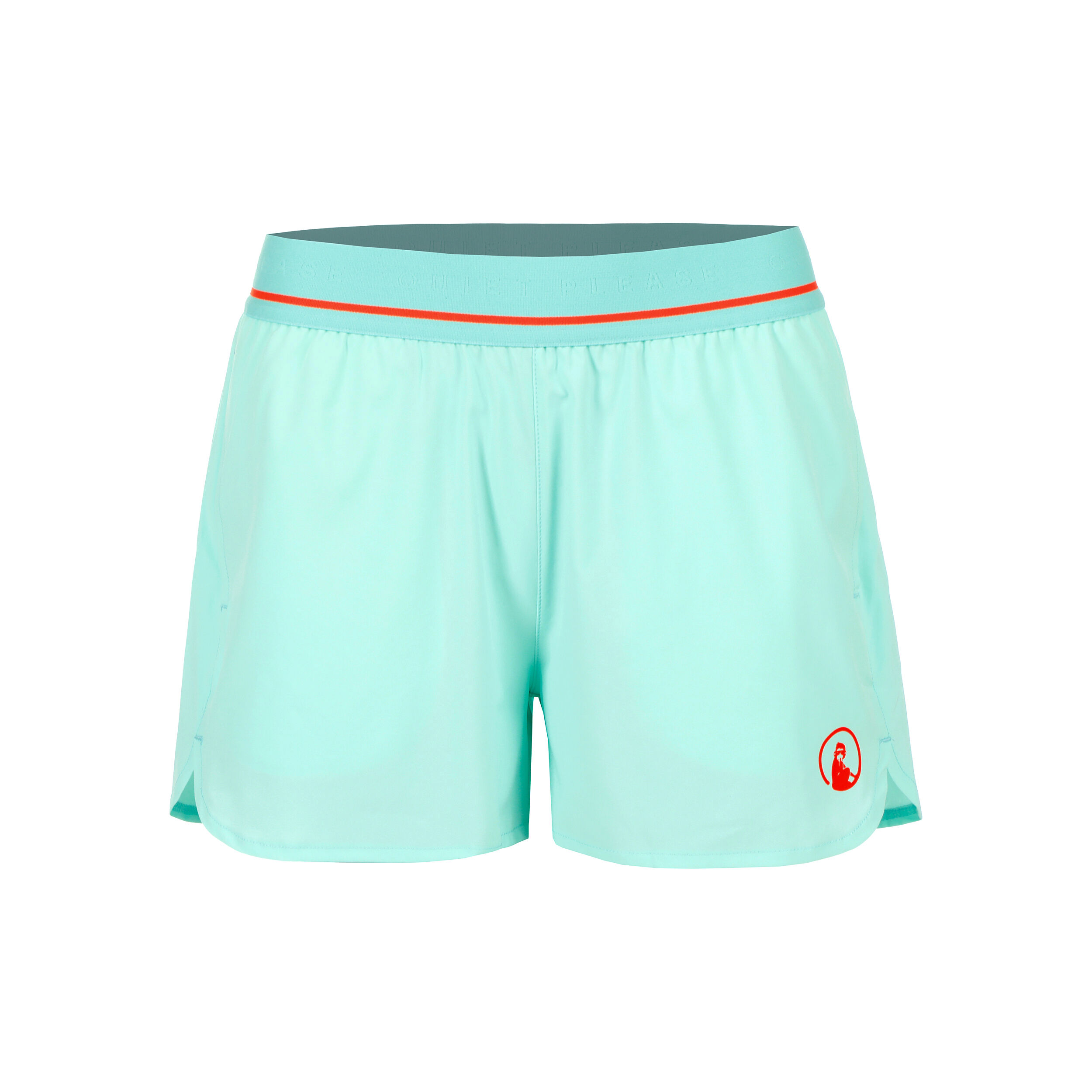 Quiet Please Wild Match 2in1 Short Avec Poche-balles Femmes - Turquoise , Rouge