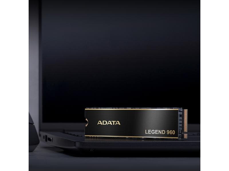 ADATA SSD Flash Legend 960 M.2 2280 NVMe 1000 GB M. 2 2280 Solid State-Laufwerk mit 1000 GB und AES 256-Bit-Verschlüsselung