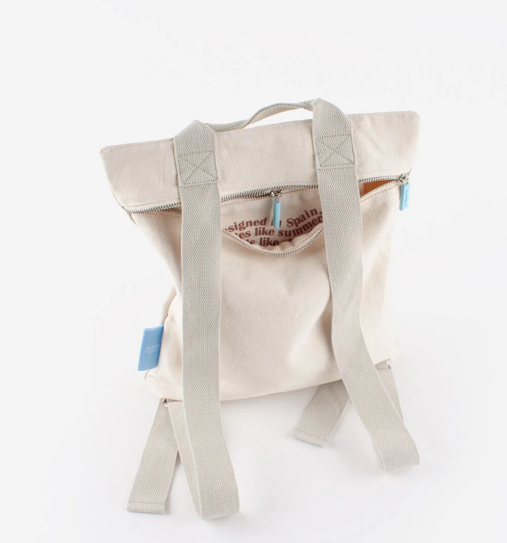 SAC À DOS TOILE BRODÉECRUDO