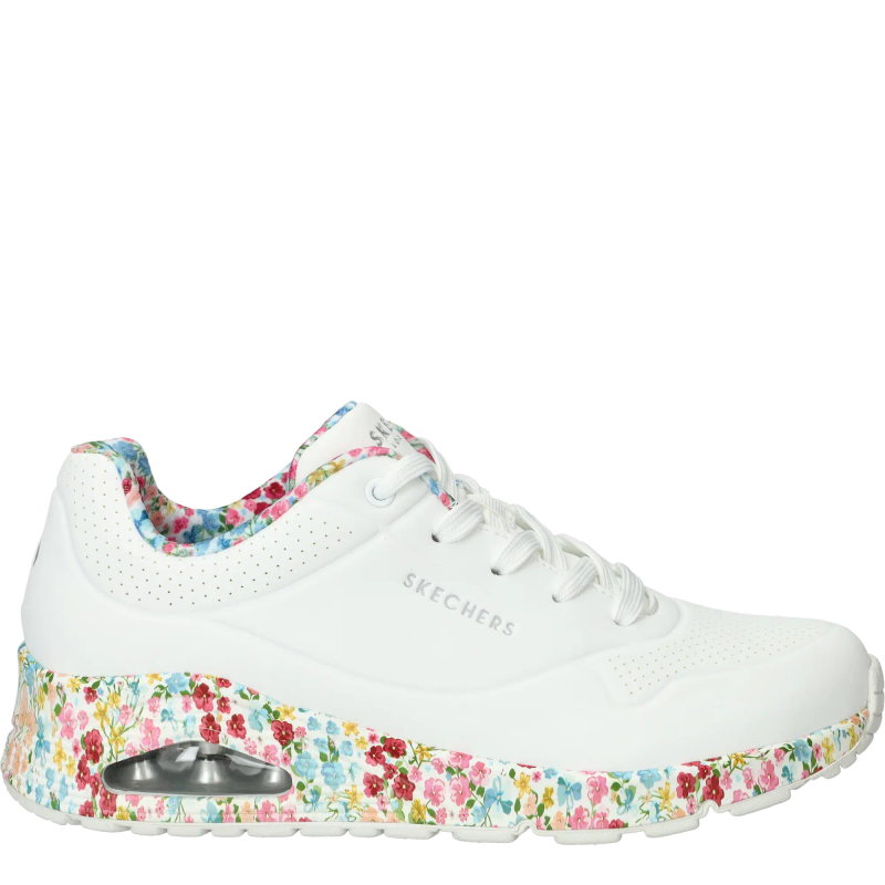 Skechers Uno Majestic Garden Sneakers Wit Dames
