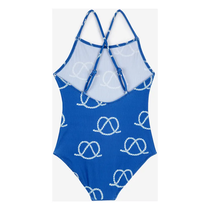 Bobo Choses Maillot de Bain 1 Pièce Cordages | Bleu