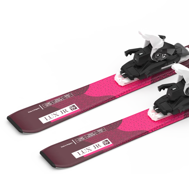 LUX S (and C5)  Junior - All Mountain-Ski-Set für Kids Bordeau/Pink