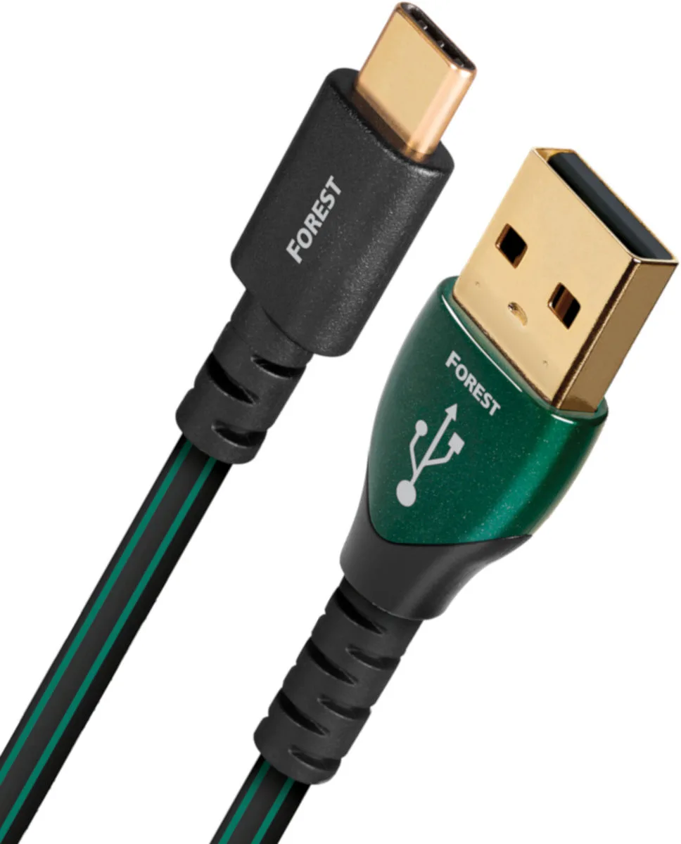 Audioquest Forest USB A vers USB-C (1,5 m) Câbles USB