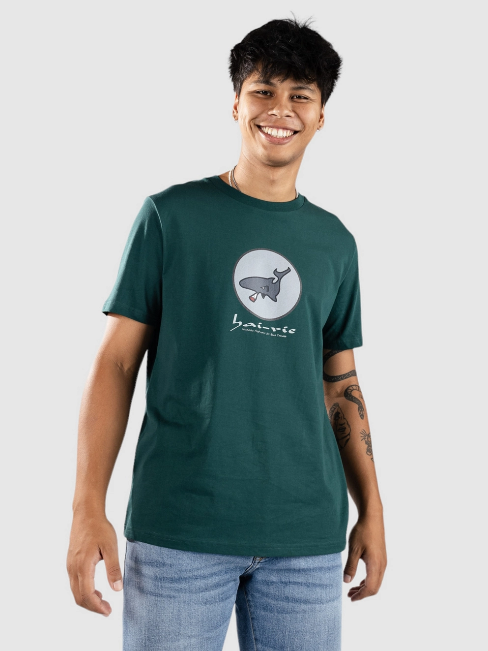 Iriedaily X Blue Tomato Hai-rie T-Shirt green