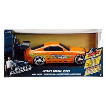 FAST & FURIOUS -VOITURE FAST AND FURIOUS RADIO COMMANDEE 1\/24 BRIAN'S TOYOTA