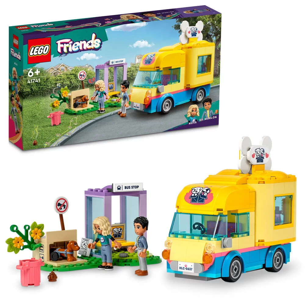 LEGO®FRIENDS 41741 - LA FOURGONNETTE DE SAUVETAGE CANIN