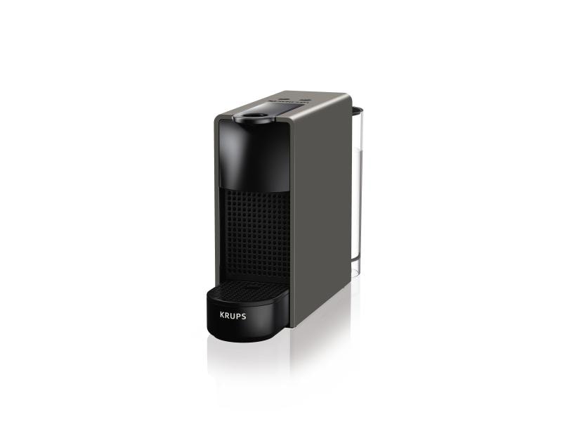 Krups Kaffeemaschine Nespresso Essenza Mini XN110B Grau/Sch Kapselmaschine