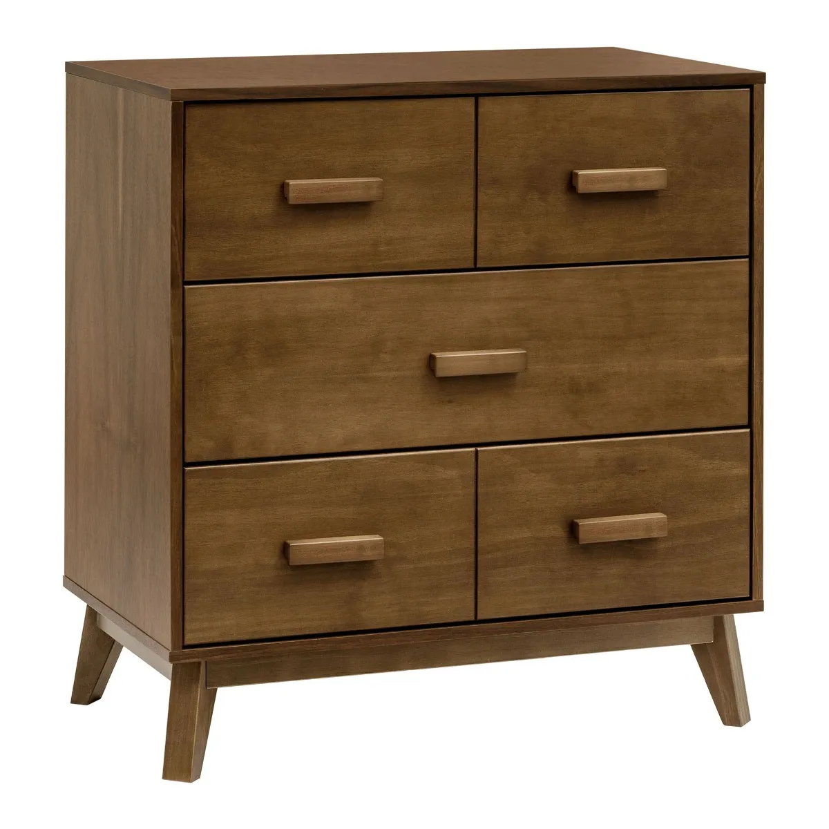 Babyletto Meuble à Langer 3 Tiroirs Scoot - Noyer