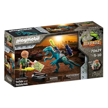 PLAYMOBIL® 70629 Dino Rise Uncle Rob: Aufrüstung zum Kampf