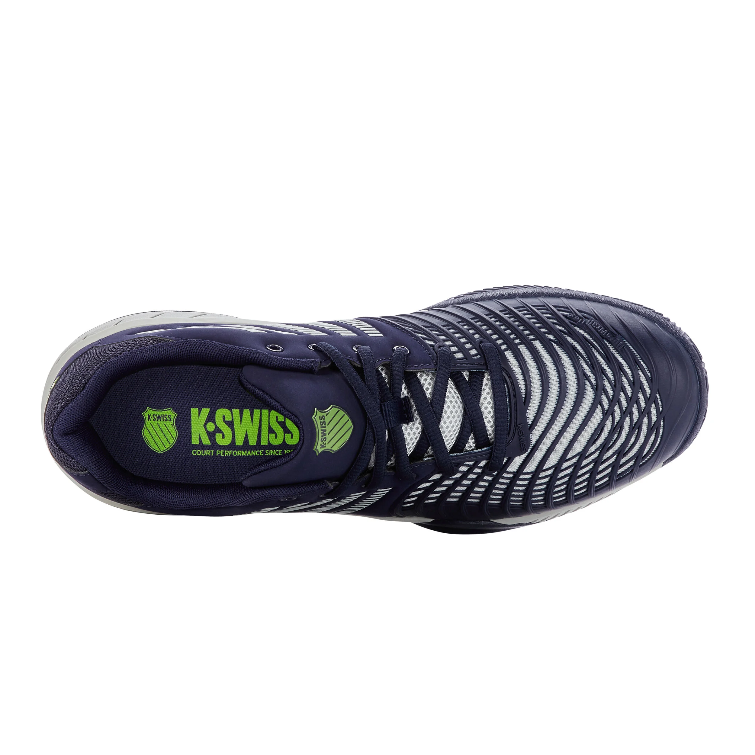 K-Swiss Express Light 3 Chaussure Terre Battue Hommes - Bleu Foncé , Gris Clair