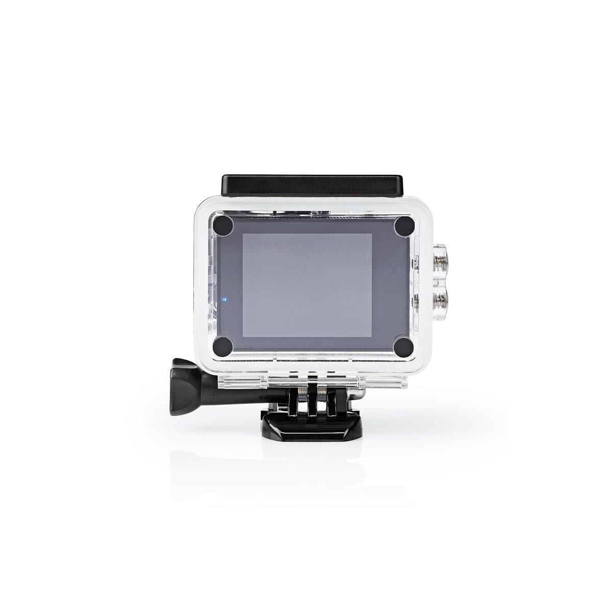 Nedis handling Cam | 1 Skjerm | 1080p@30fps | 12 MPixel | Vanntett opptil: 30.0 m | 90 min | Wi-Fi | App tilgjengelig for: Android™ / IOS | Montering inkludert | Sort
