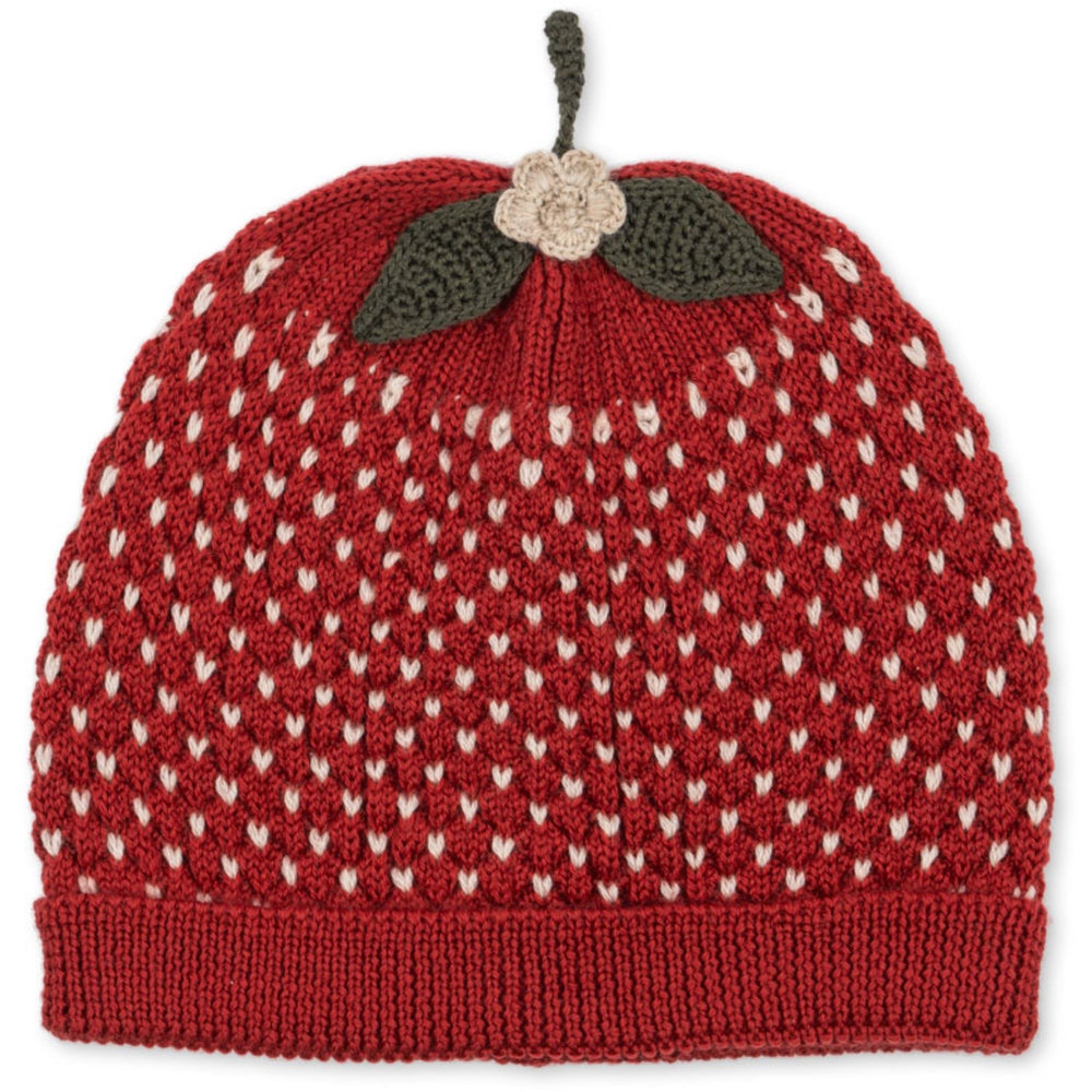 Køb Konges Sløjd True Red Strawberry Beanie