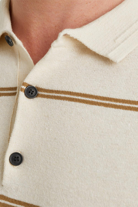 Vanguard beige heren polo