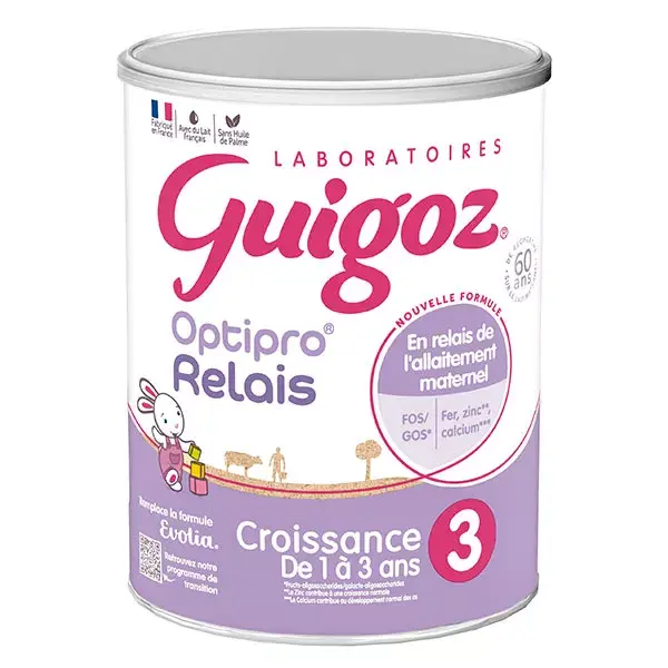 Leite de crescimento Guigoz Evolia A2 - 3ª etapa - 800g