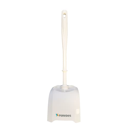 Ensemble porte balayette sanitaire Brosserie Marchand plastique blanc