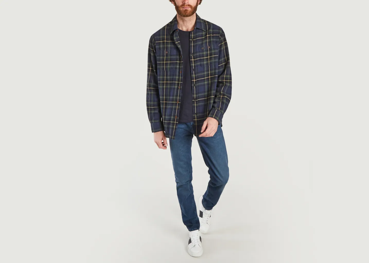 Chemise Filip Flannel Multi Nudie Jeans