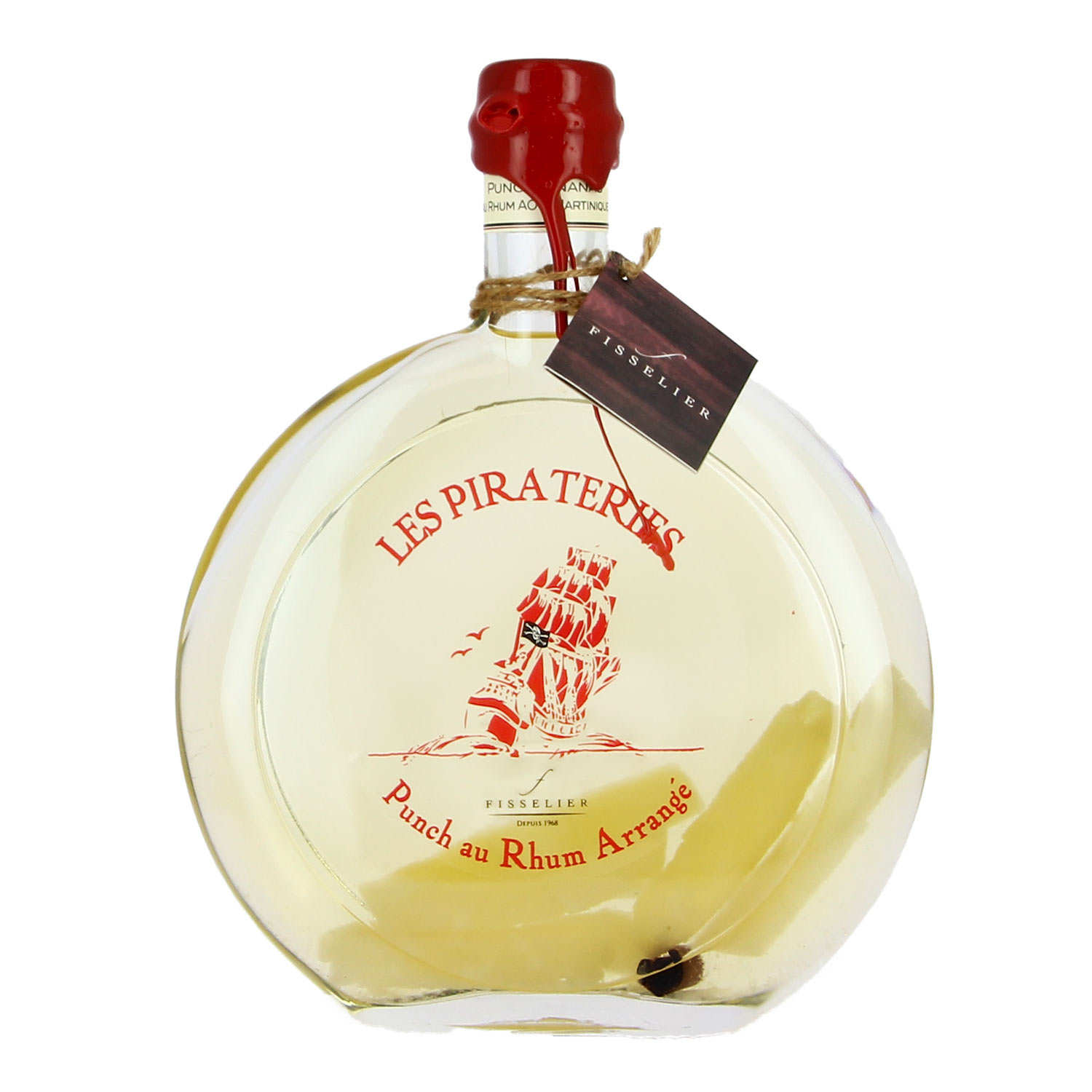 Punch au rhum arrangé à l'ananas 30% - Pirateries