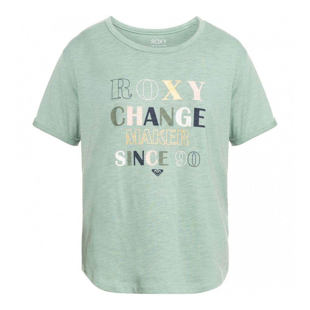 Roxy OCEAN AFTER - Tee-shirt Femme blue surf