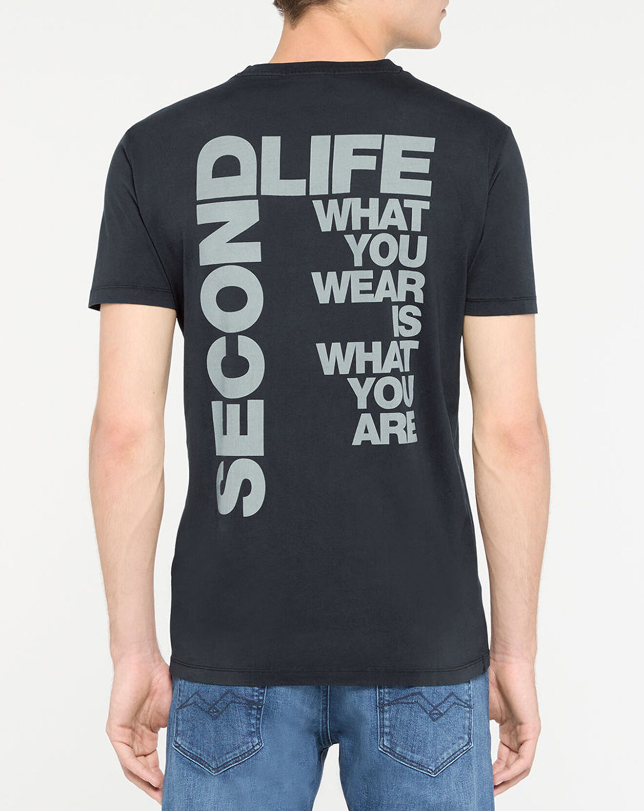 Replay T-Shirt manches courtes Pocket noir