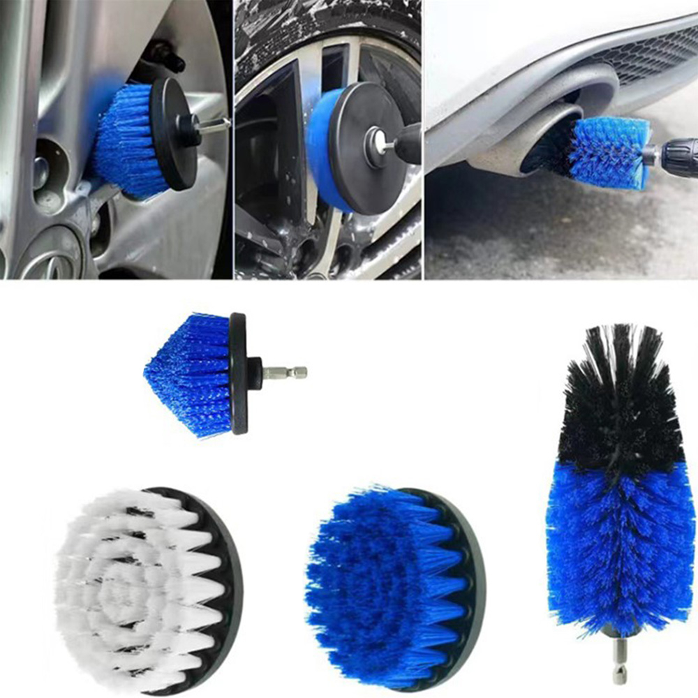 (31-tlg. Set) Auto Reinigungs Kit für Felgen / Karosserie / Intérieur mit Aufbewahrungstasche - Bunt