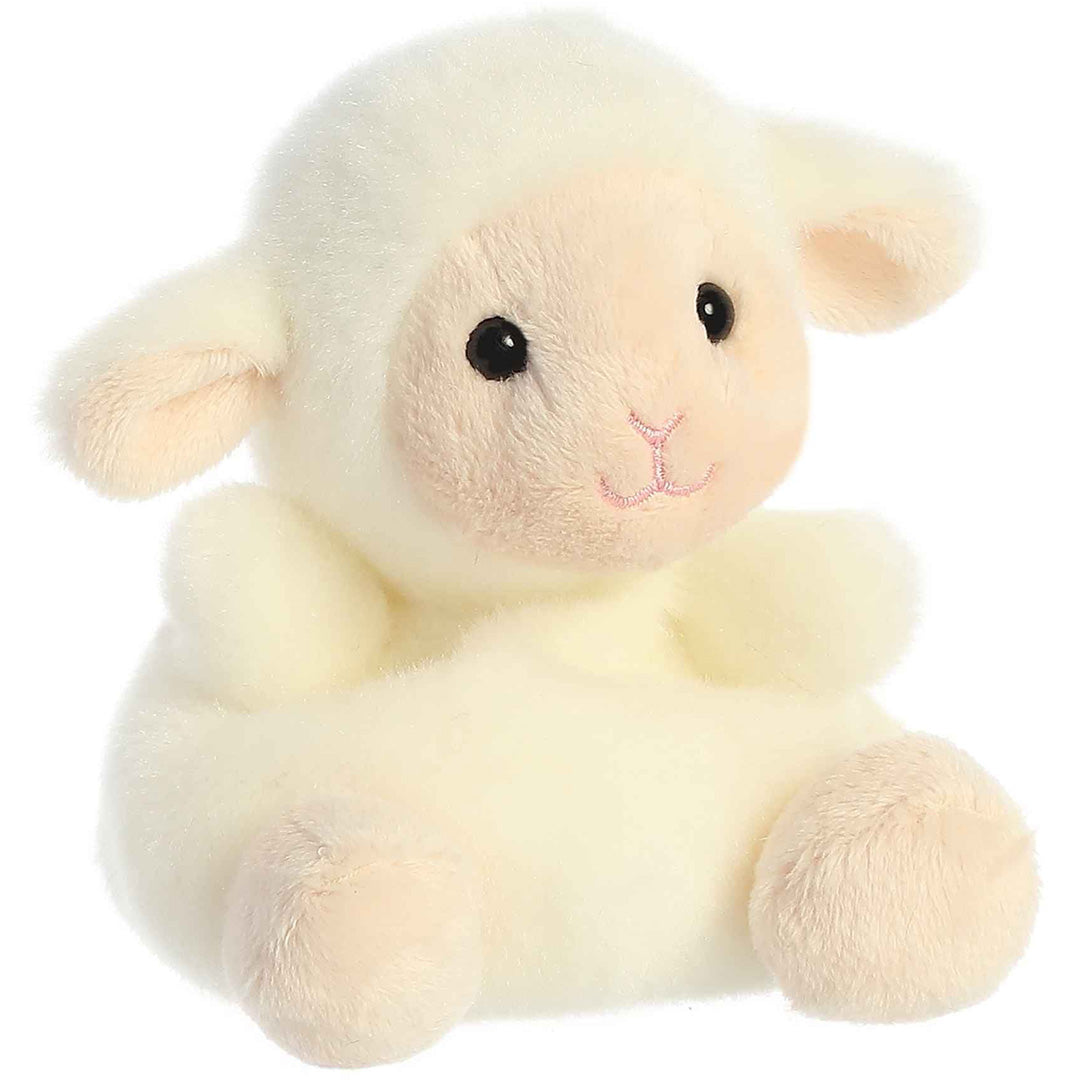 palm pals knuffellam woolly - 13 cm