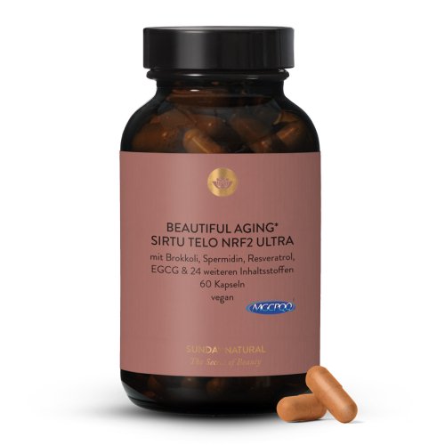 Sunday Natural Products  Beautiful Aging Sirtu Telo Nrf2Ultra