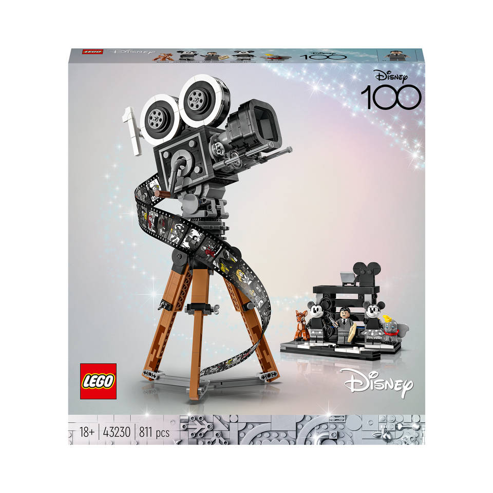 LEGO Disney Walt Disney eerbetoon camera 43230