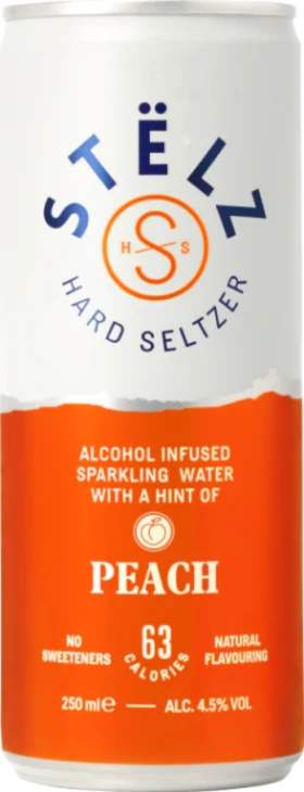 STËLZ HARD SELTZER PEACH 12X25CL