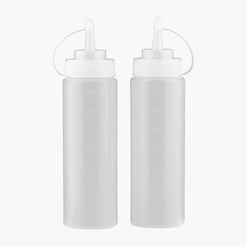 Sausflaske, 350 ml, topakning