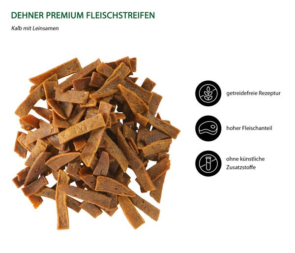 Dehner Premium Katzensnack Fleischstreifen,