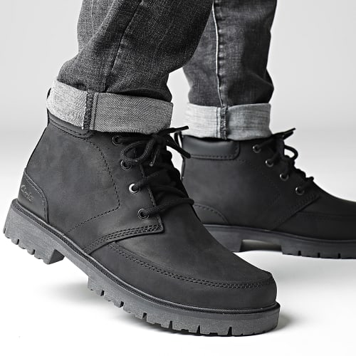 Boots Rossdale Mid Black Leather