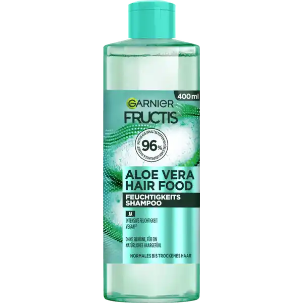 Shampoo Hair Food Aloe Vera Feuchtigkeitsspendend Normales- Trockenes Haar