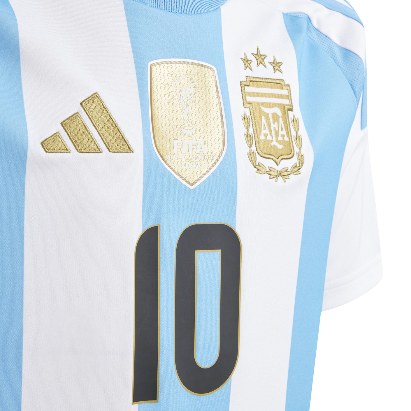 Adidas Argentinië Thuisshirt Messi 10 2024-2026 Kids