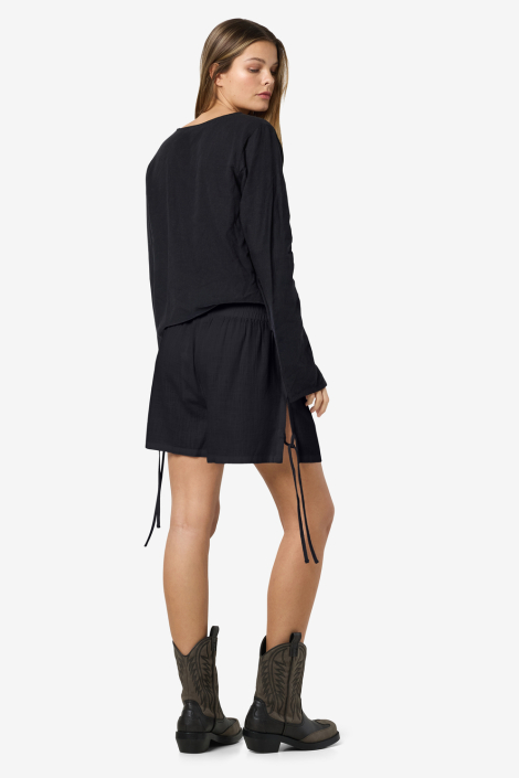 Noisy may zwarte dames korte broek