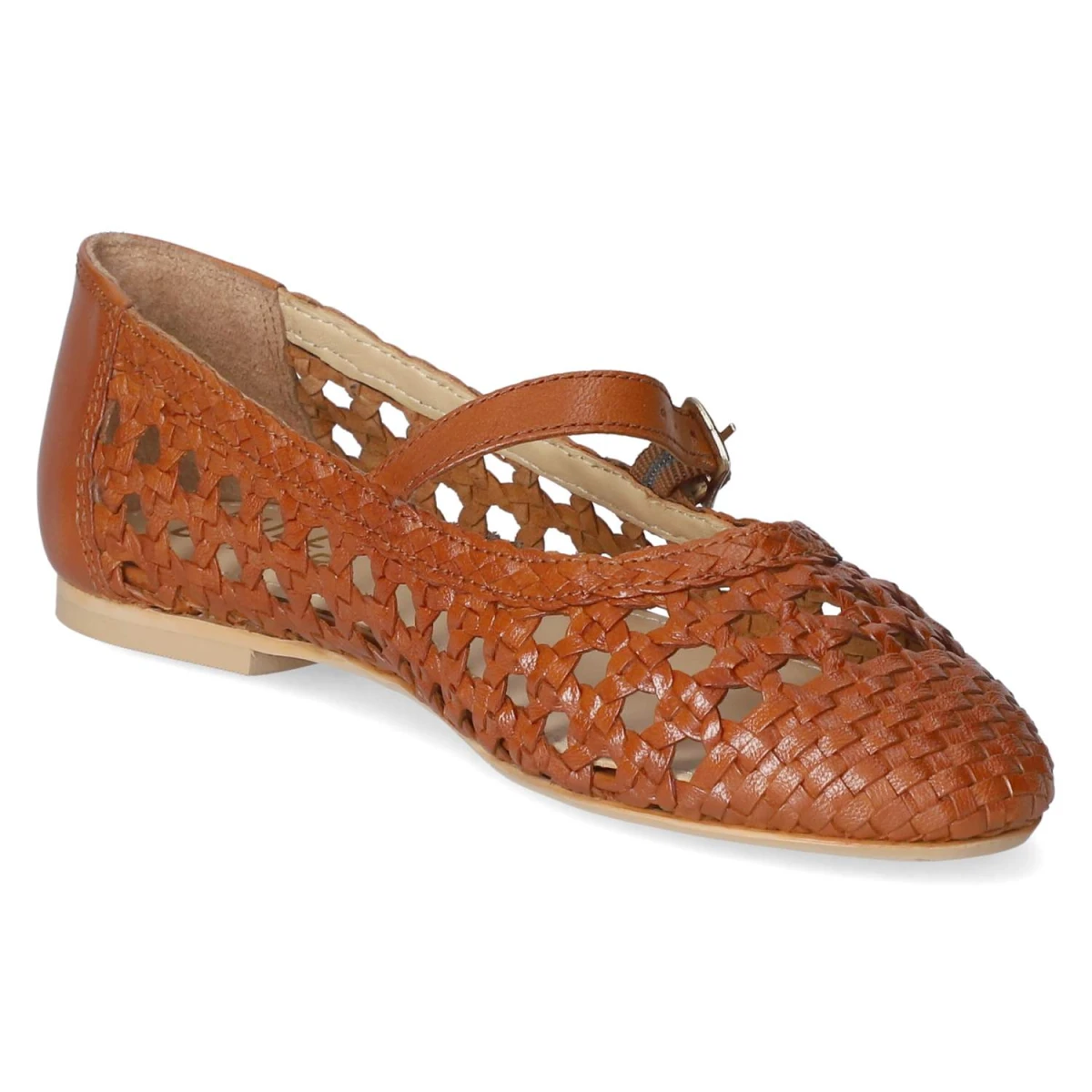 BullboxerSpangenballerinas - Cognac