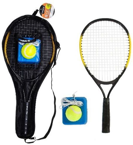 SportX - Tennistrainer - Racket - Inclusief Tas - Elastiek 4 Meter