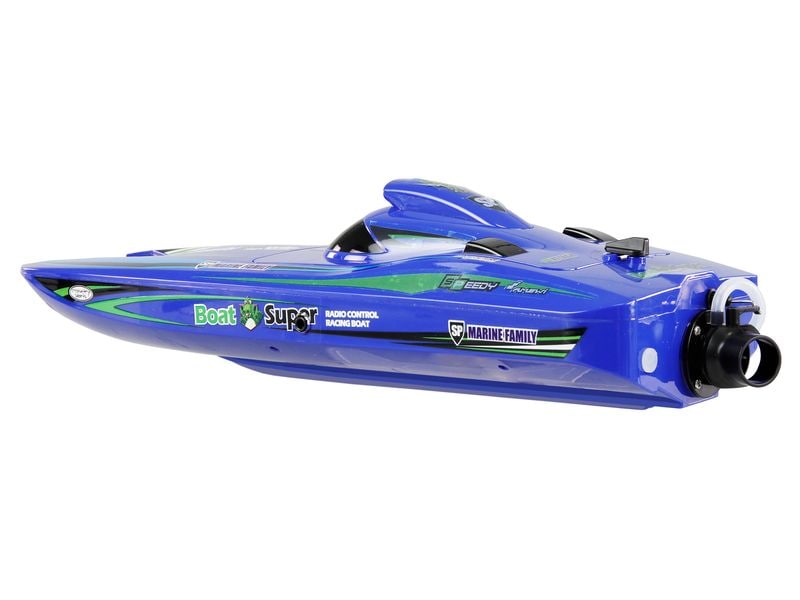 Amewi Katamaran Jetboot Blue Arrow Brushless 400 mm RTR Speedboot Katamaran mit Brushless Jetantrieb