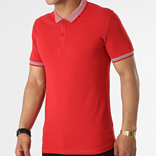 Polo Manches Courtes JP-847 Rouge