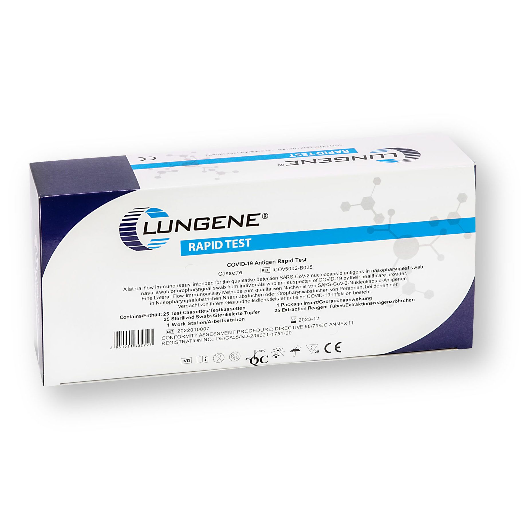 Clungene Antigen Schnelltest (3in1)