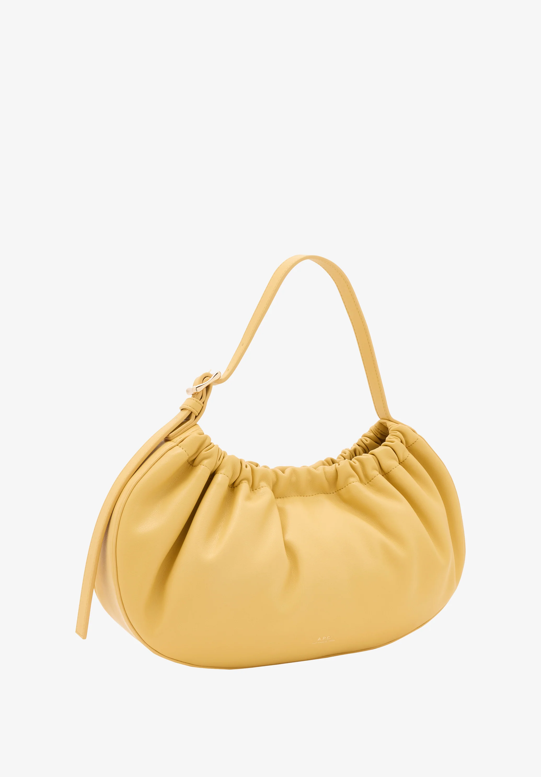 sac ninon hoop - Jaune beurre