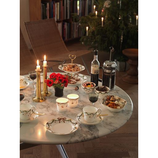 Royal Copenhagen Stjerne Riflet Jul Serveringsfad, 18x22 cm