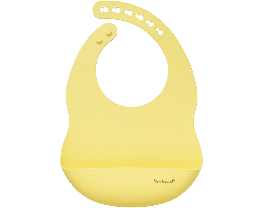 BABETE DE SILICONE SARO MOSTARDA 1 UN