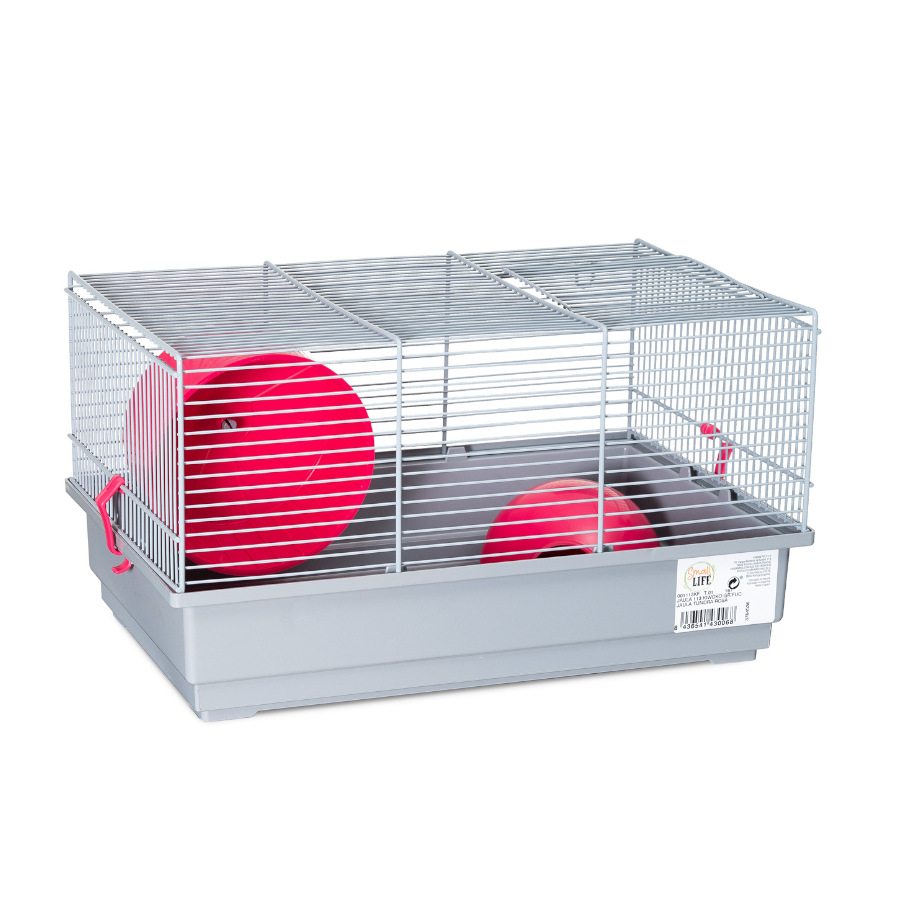 Gaiola para roedores Small Life Tundra rosa