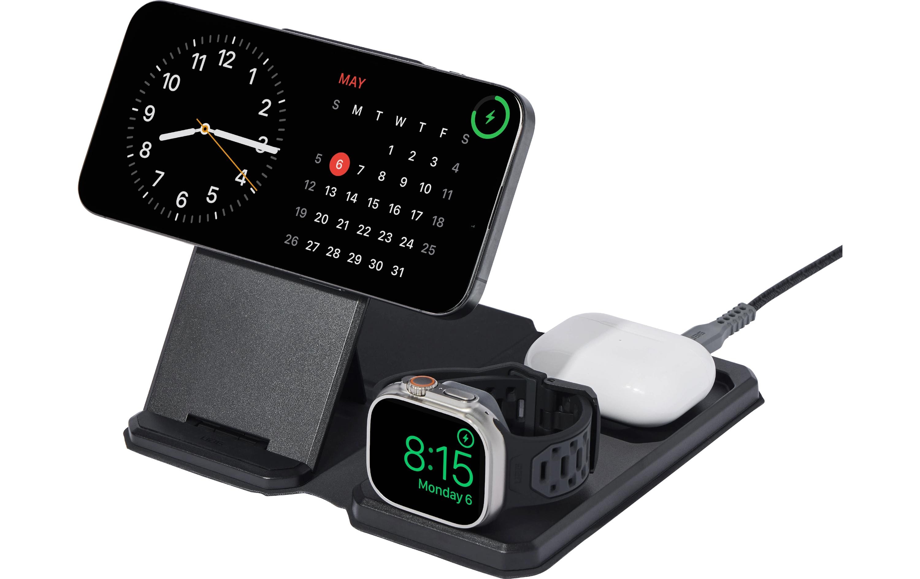 Ladestation 3in1 Black/Gray<br>3in1 Reise-Ladegerät